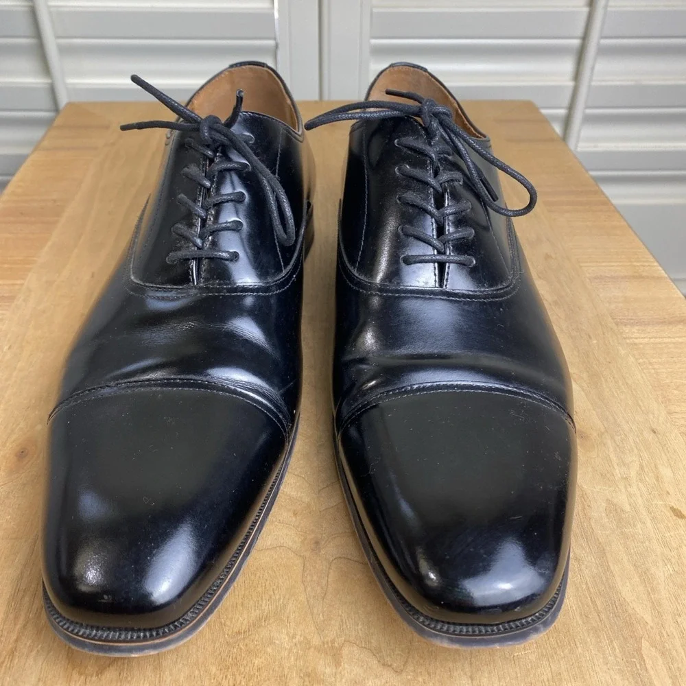 Florsheim Men's Classico Cap Toe Black Oxford ‎ Shoe- Size 12D - Business READ